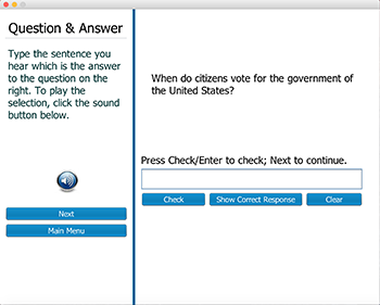 Dictation Tutor Q & A Practice Test